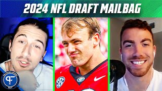 2024 NFL Draft Mailbag Brock Bowers Top 10 QBs Underrated Traits and More [upl. by Artemisia855]