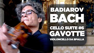 Bach  Badiarov  Violoncello da Spalla  Cello Suite 6 Gavotte [upl. by Doolittle]