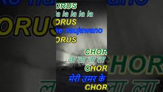 Meri Umra ke naujawanonOm Shanti Omkaraoke with hindi English lyricsfull track contact 8777752584 [upl. by Nadnarb]