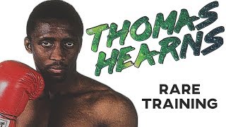 Thomas Hearns RARE Training In Prime [upl. by Bunns307]