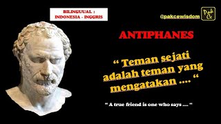 antiphanes ANTIPHANES  QUOTES KOMEDI PERTENGAHAN [upl. by Jabe]