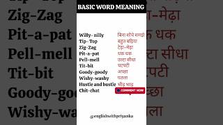 Basic word Meaning for daily use shorts spokenenglish [upl. by Ardnuahc]