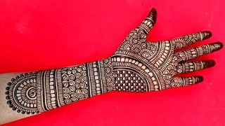 wedding special mehndi design  mehndi designs  mendini design  cone designs  mehandi ka design [upl. by Meghan]