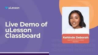 Live Demo of the uLesson Classboard [upl. by Alyahs597]