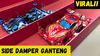 READY Side Damper Ganteng Tamiya Abilista Japan Cup 2018 dan Mach Frame Biru Korea [upl. by Alie]