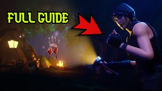 THE FOREST HORROR FORTNITE FULL GUIDE  CODE [upl. by Nisaj]