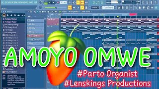 Making Amoyo Omwe Beat using Fl studio 21 [upl. by Delphina]