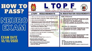 LTOPF Process and Neuro Exam latest 2020  TIPS para PUMASA [upl. by Aznecniv]