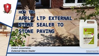 LTP  How to Apply LTP External Stone Sealer [upl. by Santos673]