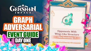 How To Play Graph Adversarial Event Day 1 Guide Opponents With WingLike Structures Genshin Impact [upl. by Lorrad912]