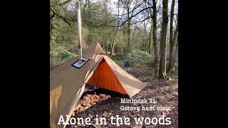 Alone in the woods  Minipeak XL and Gstove [upl. by Lenoyl]