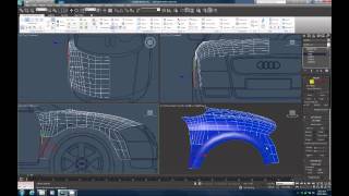 3DS Max spline modeling EASY Part 5 [upl. by Arotak]