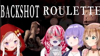 Ollie Iofi Risu and Moona play Buckshot Roulette [upl. by Aerehs658]