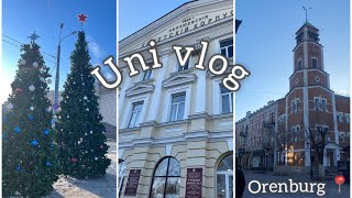 Uni vlog  winter session  Christmas ❄️ Orenburg state medical university [upl. by Nillek564]