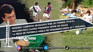 DANUBIO CAMPEÓN 1988 Y PETROVIC SE VA VOLANDO DE PEÑAROL [upl. by Bel]