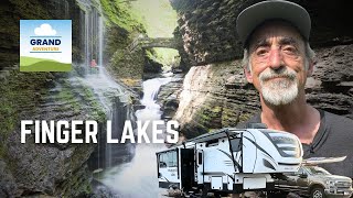 Ep 360 Finger Lakes  New York RV travel camping tourism gorges Watkins Glen [upl. by Allissa2]