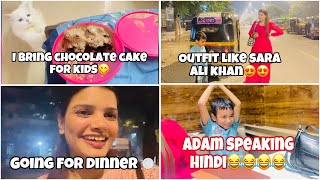 Adam’s hindi is so funny😂😂 guess what he said😂  Namira koti vlogs  familyvlog [upl. by Idnerb]