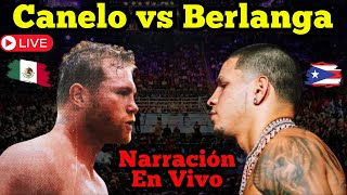 Canelo Alvarez vs Edgar Berlanga LA MEJOR NARRACION EN ESPAÑOL NO VIDEO [upl. by Eelaroc]