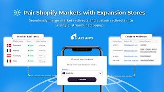 Blaze Geolocation Redirect for Shopify [upl. by Randy591]