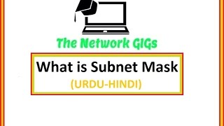 Networking Lectures What is Subnet Mask  Subnet mask Explained [upl. by Jarek]