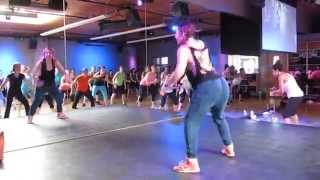 Dibby Dibby Sound by DJ Fresh  Zumba Dance Fitness with Lasara [upl. by Annawyt]