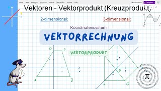 Vektoren  Vektorprodukt Kreuzprodukt [upl. by Appleton]