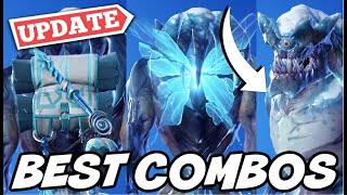 BEST COMBOS FOR THE DEVOURER SKIN WINTER 2020 UPDATED  Fortnite [upl. by Werdnaed257]