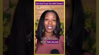 Can God Trust You With Power Bible God shorts [upl. by Nyra]