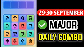 Major Daily Combo Puzzle Durov  29 September Major Daily Combo  Major Airdrop  Puzzle Durov [upl. by Anairt548]