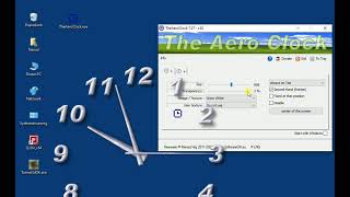 TheAeroClock for Windows Demo Video [upl. by Ben802]