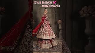 Vijayawada best showroom Khaja fashion contact number 98480 29913 💞vijayawadafashion Dulhan specia [upl. by Anirazc]