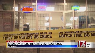 Investigating several Durham shootings [upl. by Ellinad]