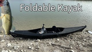 Fishing With The Oru Beach LT Sport Foldable Kayak [upl. by Neit776]