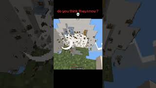 Escape from Skyblock in Minecraft 🤯 💀minecraft trumanshow fyp shorts kabukichi00 [upl. by Renrew741]