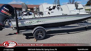 2022 Xpress H20 Bay Boat with Yamaha Vmax 150 SHO Walk thru  F amp S Yamaha amp Marine [upl. by Bellew649]