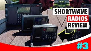 Top 3 Best Shortwave Radios in 2024  QODOSEN DX286 Eton Elite Executive Tecsun PL880 Review [upl. by Orgel]