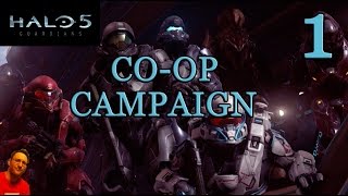 HALO 5 Guardians Coop Campaign Playthrough  Part 1 This Movie Looks Good Feat SoooMungry [upl. by Garret]