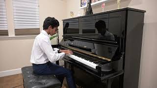 Punnagai Mannan BGM  Piano Solo by Havish Naveen [upl. by Frazer]