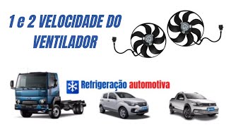 PRIMEIRA E SEGUNDA VELOCIDADE DO VENTILADOR DO AR CONDICIONADO AUTOMOTIVO [upl. by Renzo]