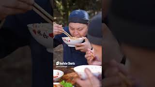 吃饭我只服南哥，天天吃肉不长膘！农村美食吃播辣椒酱抖音美食tiktok美食盲盒spicy [upl. by Ernestus]