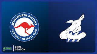 Wentworth v Ouyen United Grand Final Season 2024  Sunraysia Netball League [upl. by Moureaux847]