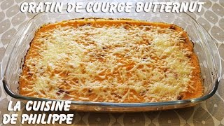 Gratin de courge butternut [upl. by Mendy]