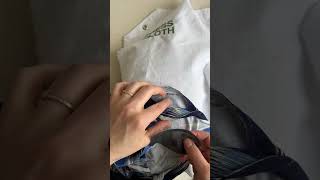 How to repair holes quickly in knitwear using fusible knit interfacing [upl. by Anyaj]