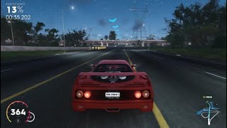 Ferrari F40 Top Speed  The Crew 2 [upl. by Nodearb]