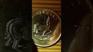 1979 GOLD KRUGERRAND like subscribe [upl. by Mossberg]