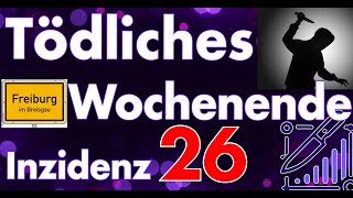 Tödliches Wochenende vom 25 bis 27 Oktober 2024 Messerinzidenz 26 Freiburg räumt 789 ein [upl. by Nosro791]