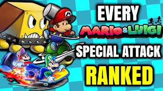 Ranking Every Special Attack from the Mario amp Luigi Series [upl. by Gnni413]