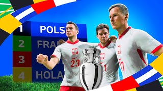 POLSKA WYJDZIE Z GRUPY NA EURO PRZESYMULOWAŁEM CAŁĄ FAZĘ GRUPOWĄ NA EURO 2024 w EA FC 24 [upl. by Derayne368]