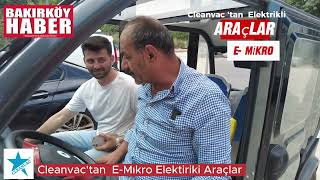 Cleanvac Ürettiği EMikro Elektrikli Araçların Test Sürüş Yapın [upl. by Cyprio]