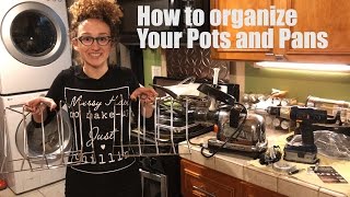 How to organize your kitchen pots and pans [upl. by Docila]